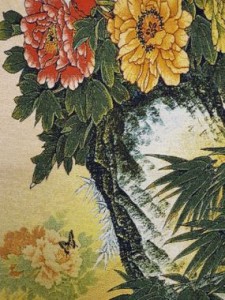 peinture-chinoise-broderie-sur-soie-paysage-papillons-et-fleurs-dl-14296-2